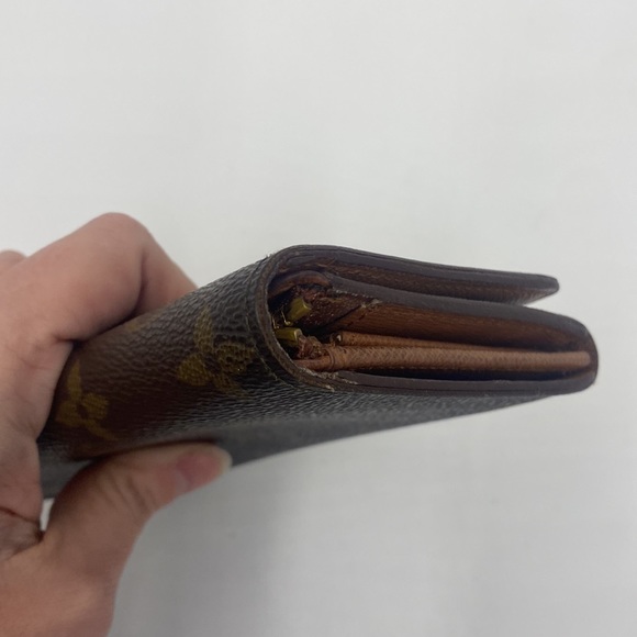 💯 AUTH. Louis Vuitton monogram Porte monnaie tresor wallet - Picture 14 of 16
